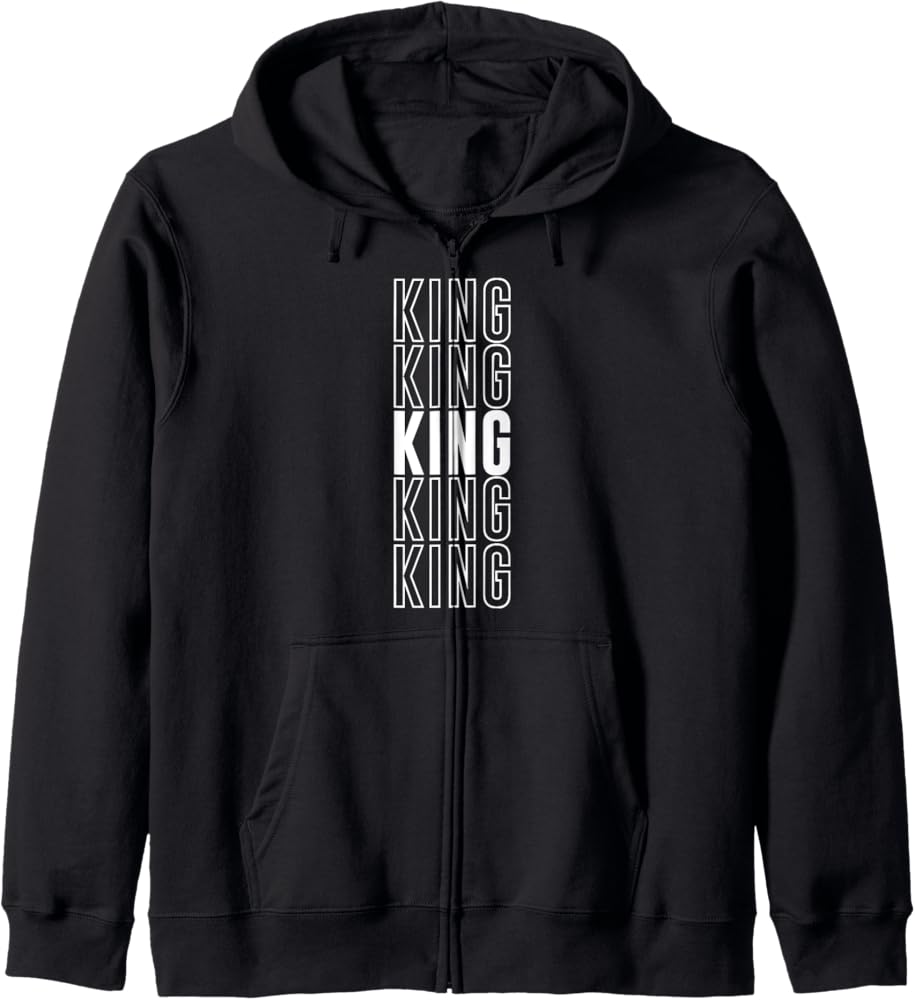 Amazon.com: King Zip Hoodie : Clothing, Shoes & Jewelry